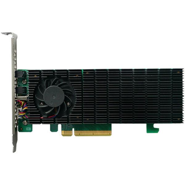 HighPoint PCIe 3.0 x8 2-Channel M.2 NVMe Bootable RAID Controller 3